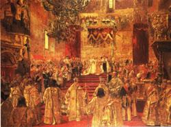 Henri Gervex The Coronation  of Nicholas II Germany oil painting art